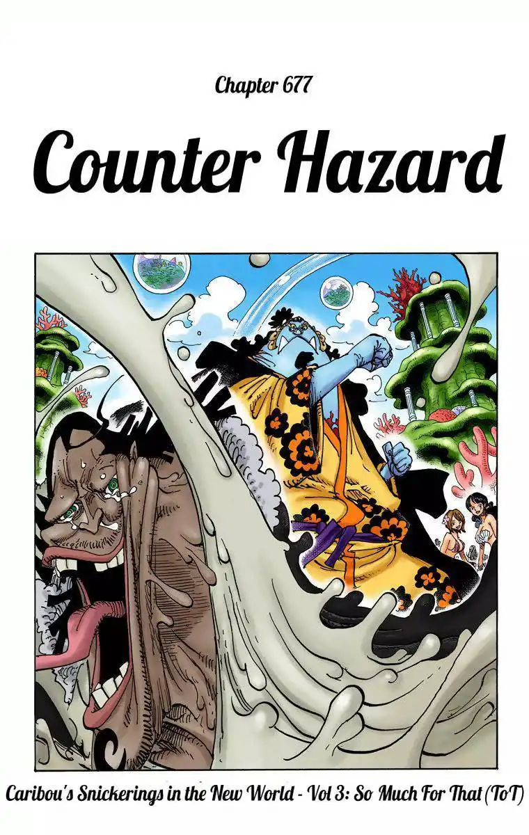 One Piece - Digital Colored Comics Chapter 677 2